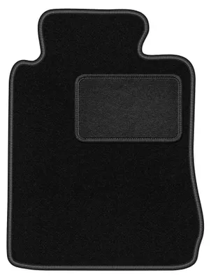 Produktbild von Fahrermatte Velours für Mercedes E W210 1995-2003 (Limousine/Kombi) – 1-tlg, Schwarz, passgenau – Wielganizator LUX
