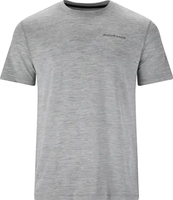 Obrázek produktu pro ENDURANCE Abdon M Melange S/S Tee LIGHT GREY MELANGE LIGHT GREY MELANGE S