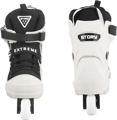 Image de Patins à roulettes en ligne Story Aggressive Blanc