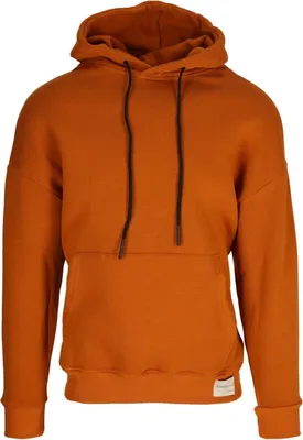 Produktbild von Megaman Oversize Kapuzenpullover Herren Hoodie Pullover Sweatjacke Pulli S Orange