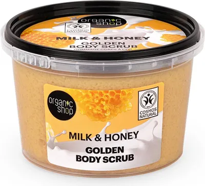 Obrázek produktu pro Organic Shop Milk&Honey Golden Body Scrub 250 ml