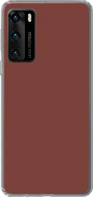 Produktbild von MuchoWow® Handyhülle Schutzhülle Hülle für Telefoonhoesje Huawei P40 Palette - Rot - Innenbereich Silikon Softcase Handy Hülle - Handytasche