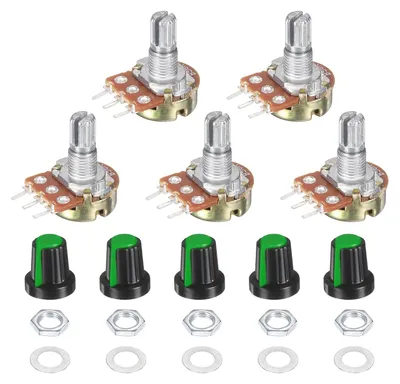 Potentiometer-Kit 5x WH148 20K Ohm, drehbar, für Audio