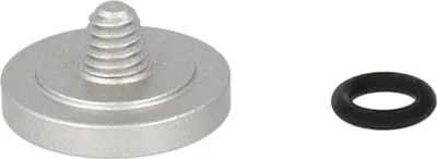 Immagine prodotto di Pulsante di scatto vhbw compatibile con fotocamera Leica M Type 240 - Pulsante di ricambio ergonomico, metallo, argento