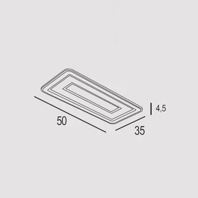 Obrázok produktu pre Moderné stropné svietidlo Halò Metal Rust Led 36W