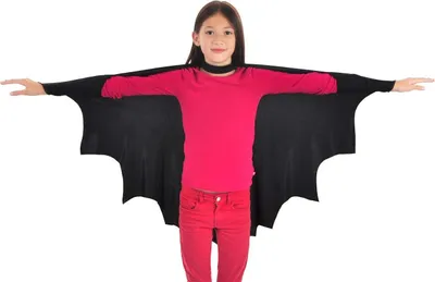 Produktbild von Fledermaus Kostüm für Kinder | Halloween Umhang | Größe: 120