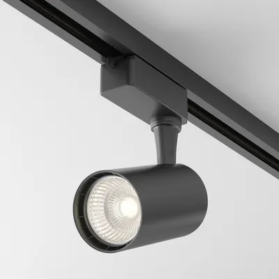 Produktbild von Maytoni Strahler für einphasiges Stromschienensystem UNITY Vuoro LED incl. Schwarz aus Aluminum 6W für Küche, Schlafzimmer, Wohnzimmer, Esszimmer, Lobby
