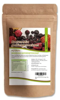 Produktbild von Mynatura gefriergetrockneter Beeren-Mix ab 350g