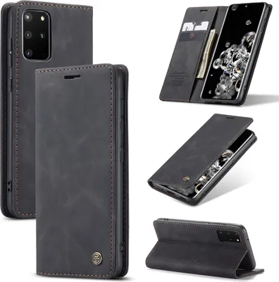 Produktbild von Handy Hülle für Samsung Galaxy S20 Plus Klapphülle Case Cover Handy Tasche Etui CaseMe - Schwarz