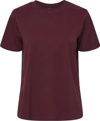 Immagine prodotto di Pieces Ria O Neck t-shirt manica corta rosso L donna rosso L