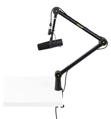 Zdjęcie produktu dla Gator Cases SH-BROADCAST1, Stojak do mikrofonu na biurko, Baza montowana do biurka, Czarny, 3/8 5/8", 1,81 kg, 1 szt.