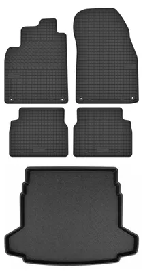 Immagine prodotto di Tappetini gomma SolidTread + bagagliaio per Saab 9-3 II 2002-2014 5 pezzi