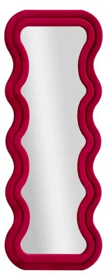 Produktbild von FURNLUX Wandspiegel Emily Rosa 60cm / Hauptfarbe: Rosa / Abmessungen: 60 x 160 x 6 cm