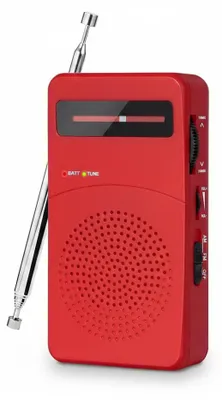 Obrázek produktu pro InAndOutdoorMatch – Přenosné rádio – FM/AM – Napájení z baterií – Kompaktní, Obrázek vytvořený pomocí AI