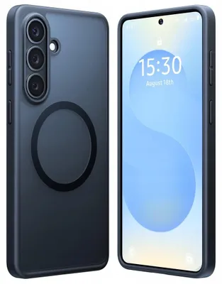 Produktbild von Samsung S26 Hülle TORRAS Guardian mit MagSafe – schwarzes Case
