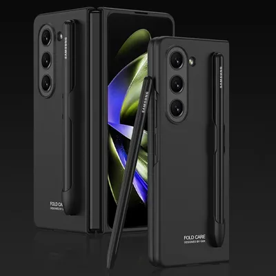 Obrázek produktu pro Pro Samsung Galaxy Z Fold5 5G ochranné pouzdro s držákem na pero kryt mobilního telefonu