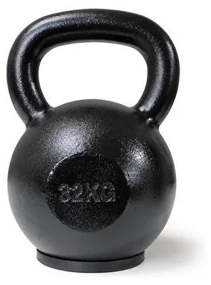 Image de Kettlebell en fonte de 32 kg pour l'entraînement de la force