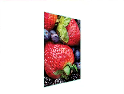 Produktbild von Glasschneidebrett 35x52 Erdbeeren
