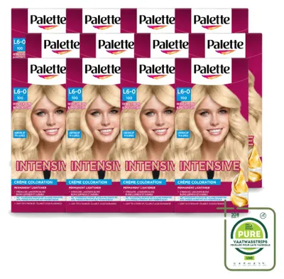 Image de 12 x Coloration pour cheveux Poly Palette, nuance 100 Blond très clair, 115 ml - Pack économique - 12 pièces