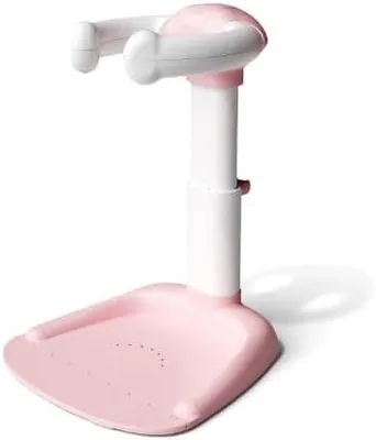 Immagine prodotto di Supporto per vaschetta da bagno per neonati, regolabile in altezza, con base antiscivolo, adatto a bambini da 0 a 3 anni