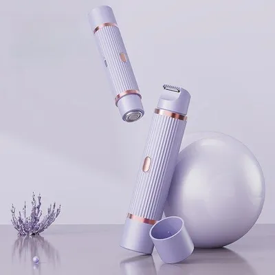 Produktbild von Elektrisches Schönheitsgerät für Frauen, für den Intimbereich und Achseln geeignet, für nasses und trockenes Gebrauch.