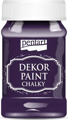 Produktbild von Dekor Paint Kreidefarbe bishop lila - bishop purple 100ml - PENTART