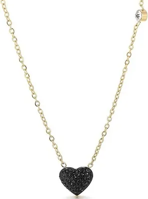 Produktbild von Halskette ZU-20686 - Gold / Schwarz für Damen KP20686