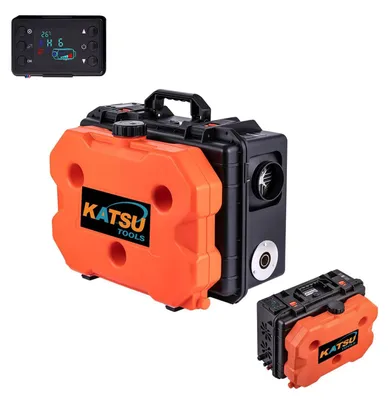 Image de Chauffage diesel tout-en-un - 8 kW - 12V/24V/220V - Chauffage d'appoint compact et portable