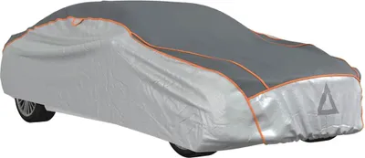 Obrázok produktu pre vidaXL Kryt na auto pre sedan Ochrana proti krupobitiu Full XL Grey & Silver