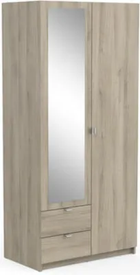 Produktbild von Garderobenschrank >Mellie2< in Kronberg Eiche - 89x192x51 (BxHxT)