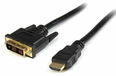 Produktbild von StarTech.com HDMI auf DVI-D Kabel 3m (Stecker/Stecker) - HDMI/DVI Adapterkabel - HDMI Videokabel, 3 m, HDMI, DVI-D, Stecker, Stecker, Gold
