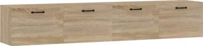 Zdjęcie produktu dla Szafki Wiszące, 2 Szt., Dąb Sonoma, 100X36,5X35 Cm