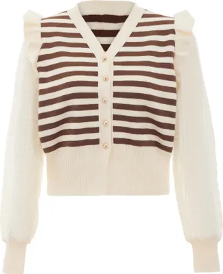 Produktbild von MALUBA Damen Strickjacke - Braun, XS/S