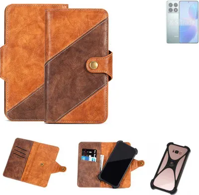 Produktbild von K-S-Trade Handyhülle Schutzhülle Bookstyle Case Wallet-Case kompatibel mit Xiaomi Redmi K70 Pro Cover Klapphülle Kantenschutz Smartphone