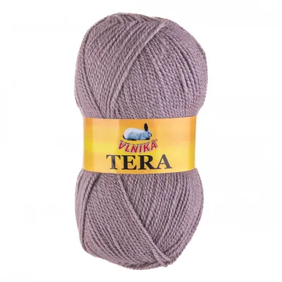 Produktbild von 100g Strickgarn TERA Uni Strickwolle Handstrickgarn Klassikgarn Farbwahl 1/2, Farbe:74 grauflieder