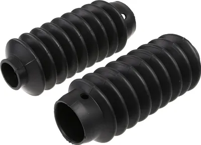 Produktbild von Set: 2x Faltenbalg für Telegabel, schwarz - für MZ ETZ, TS
