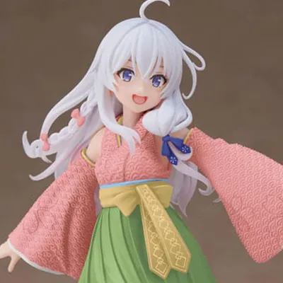 Imagen del producto de Wandering Witch - Figura Elaina Renewal Sakura Kimono Ver. - Taito