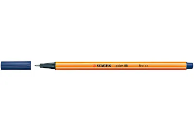 Immagine prodotto di Fineliner - STABILO point 88 - Einzelstift - nachtblau