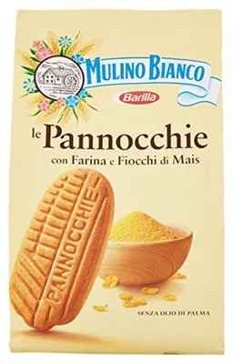 Zdjęcie produktu dla Ciastka kruche Pannocchie 350g - Mulino Bianco