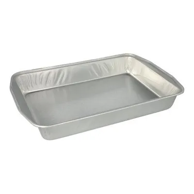 Produktbild von Bratschalen, Alu eckig 3,15 l 5 cm x 25 cm x 36,6 cm silber