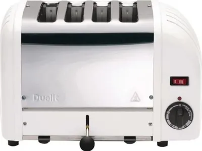 Produktbild von 4-scheiben-toaster, 2200 w, klassisches weiß Dualit 40368