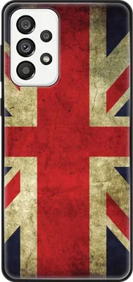 Produktbild von König Design Hülle kompatibel mit Samsung Galaxy A73 5G Kunststoff Soft Handyhülle - Handy Case England Flagge