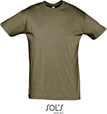 Immagine prodotto di SOLs 11380 | Maglietta da uomo Regent 150 - Colore: Army - Taglia: L