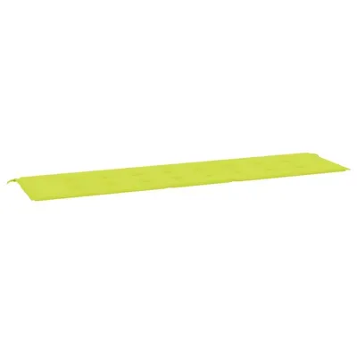 Immagine prodotto di vidaXL Cuscino per panchina da giardino verde chiaro 200x50x4 cm Tessuto Oxford
