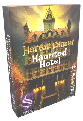 Produktbild von Krimidinner Haunted Hotel Horror für 1+ Spieler mit Audio-Unterstützung
