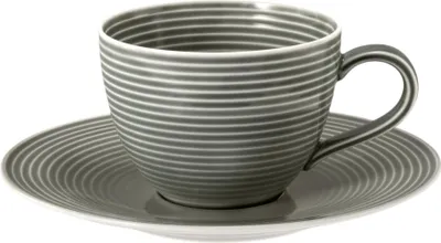 Produktbild von Seltmann Weiden Beat Perlgrau Kaffeeobere+Untere 2tlg.