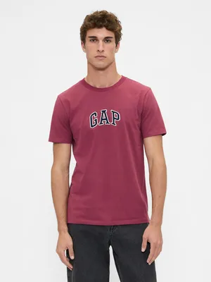Produktbild von GAP T-Shirt mit Logo-Print, Rundhals, Kurzarm und geradem Schnitt, Größe XS