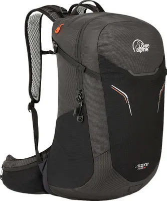 A studio shot of a backpack.