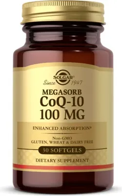 Productafbeelding van Solgar Dietary supplements Megasorb COQ10, BI5896