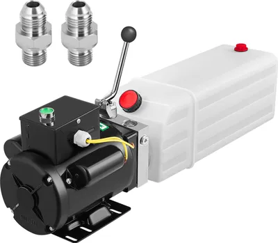 Zdjęcie produktu dla Zasilacz hydrauliczny VEVOR z automatycznym podnoszeniem 3 KM 2,2 kW 2850 obr/min Regulowane ciśnienie pompy 2750 PSI Ciśnienie odciążenia